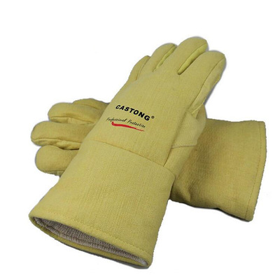 批發(fā)CASTONG加長耐高溫500度手套，正品卡司頓ABY-系列專業(yè)勞保用品解析